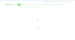 Desktop Screenshot of gardenfencing.ie